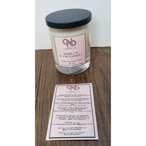 Vanilla Patchouli NO 22 Single Wick 14 Oz Soy Scented Jar Candle